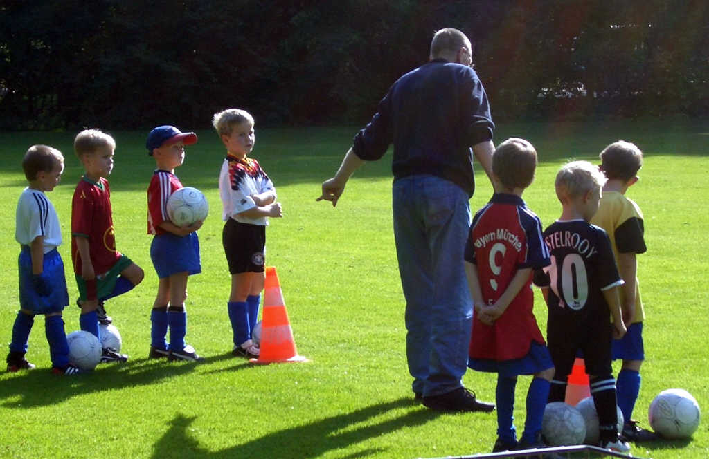Bilder vom Training der Minis im September 2004