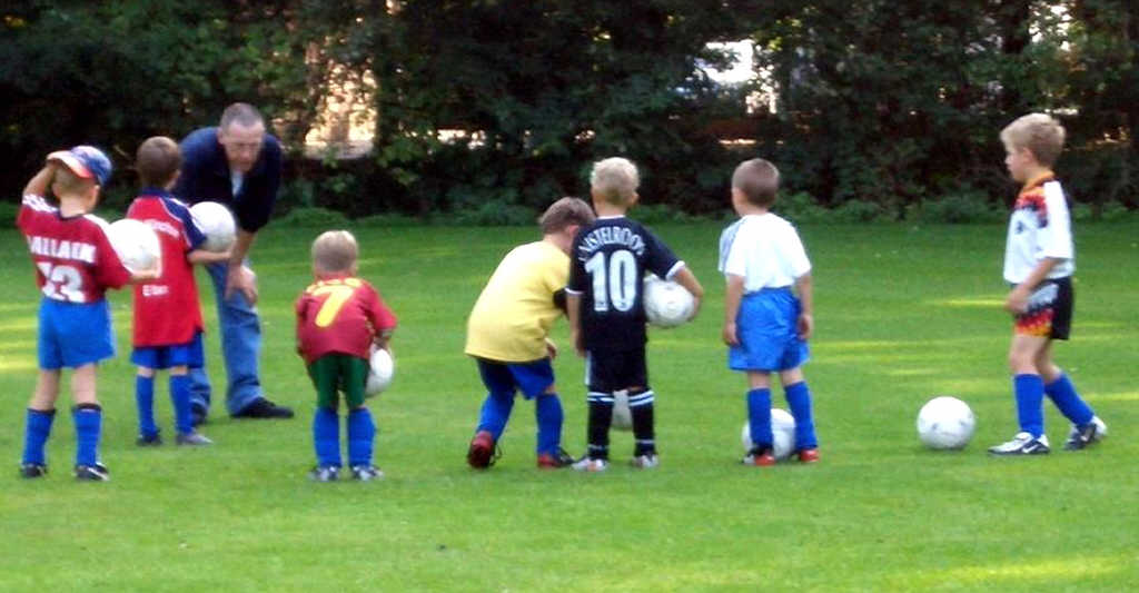 Bilder vom Training der Minis im September 2004