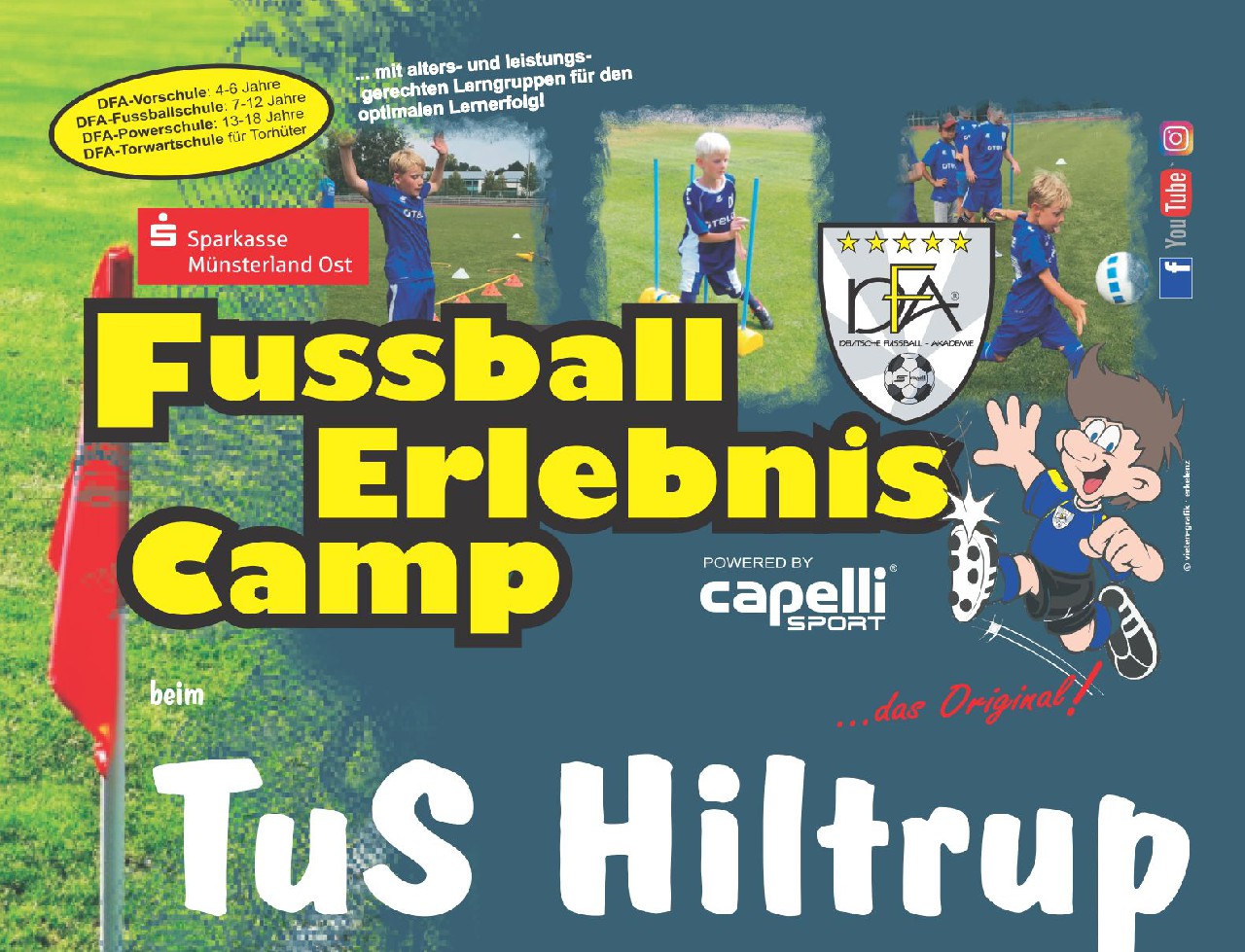 Sommerferien: Fußball-Tage auf der Anlage des TuS Hiltrup